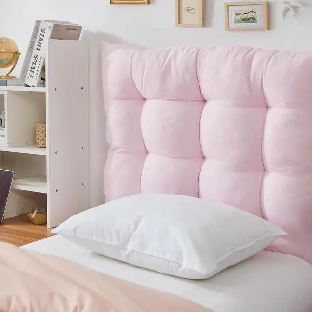 Alt view image 3 of 4 - Rainha® - Puffy Tufted College Headboard - Pink Créam