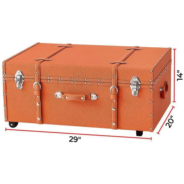 Alt view image 5 of 5 - Texture Brand Trunk - Orange - Large