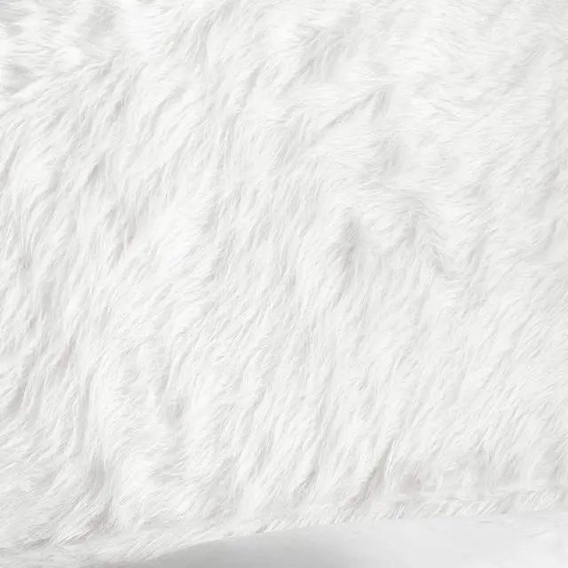 Alt view image 2 of 2 - Mo' Heaven College Headboard - Plush Furry Fur White