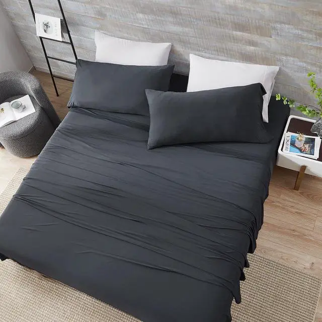 Alt view image 2 of 4 - Coma Inducer Cool It Boi Queen Sheet Set - Navy Black