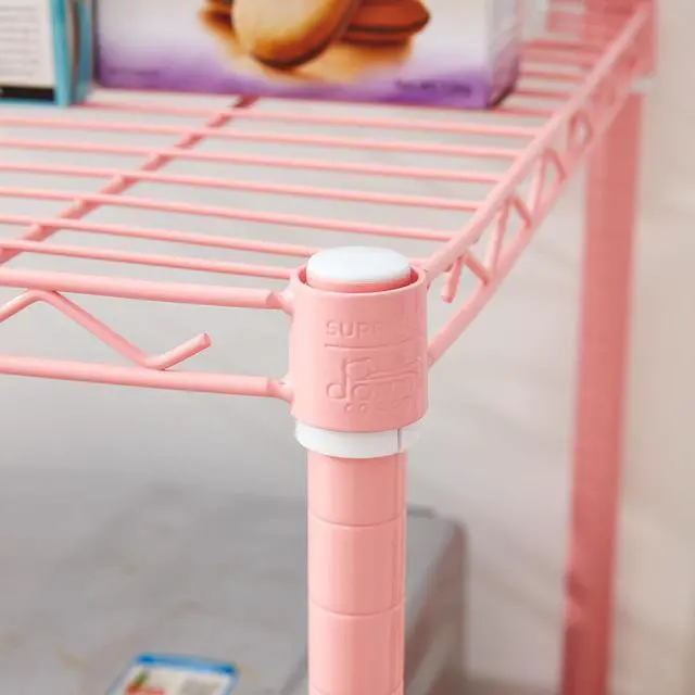 Alt view image 6 of 6 - The Shelf Supreme - Suprima® Adjustable Shelving - Pink