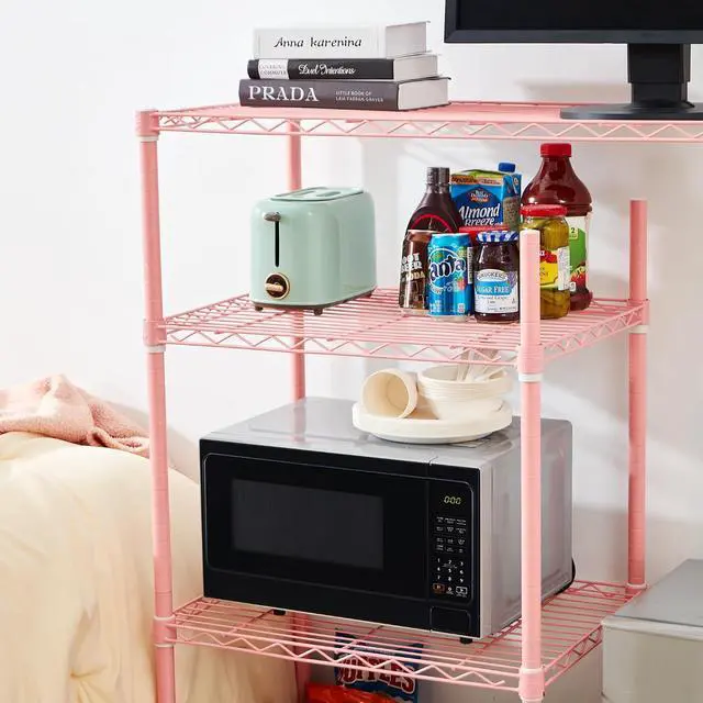 Alt view image 4 of 6 - The Shelf Supreme - Suprima® Adjustable Shelving - Pink