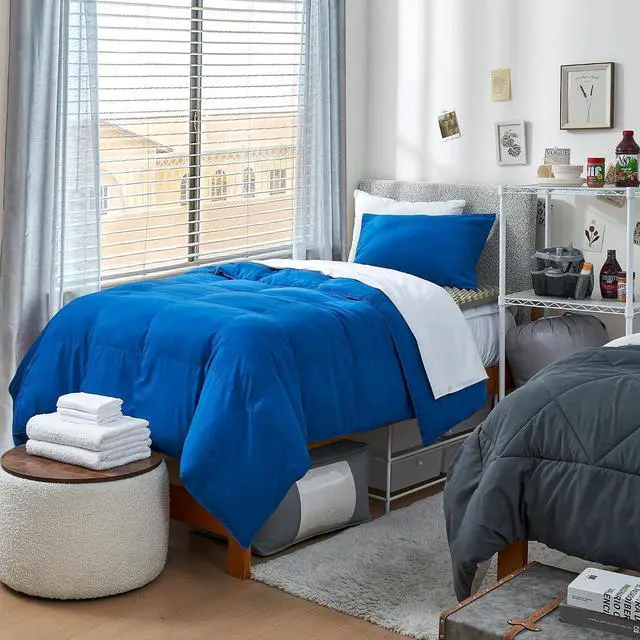 Alt view image 2 of 3 - College Dorm Bedding Pack - Twin XL Coma Inducer® - Snorze® True Blue