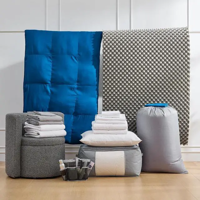 Alt view image 3 of 3 - College Dorm Bedding Pack - Twin XL Coma Inducer® - Snorze® True Blue