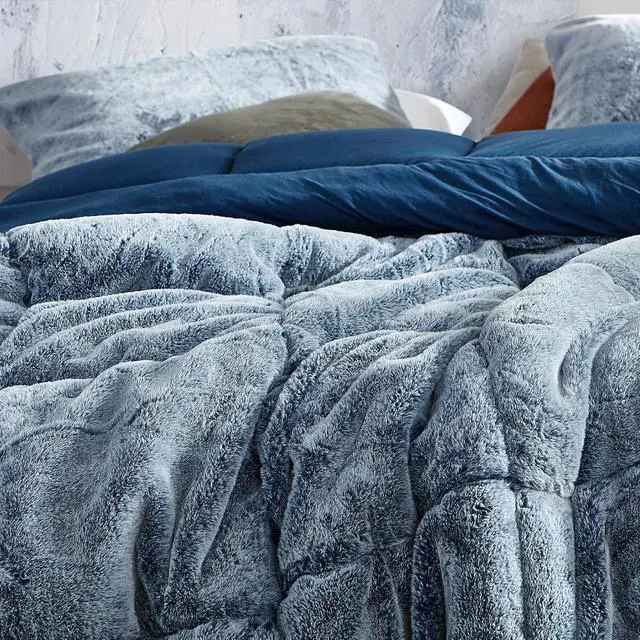 Alt view image 2 of 5 - Aww Buddy - Coma Inducer® Oversized King Comforter Set - Dark Denim