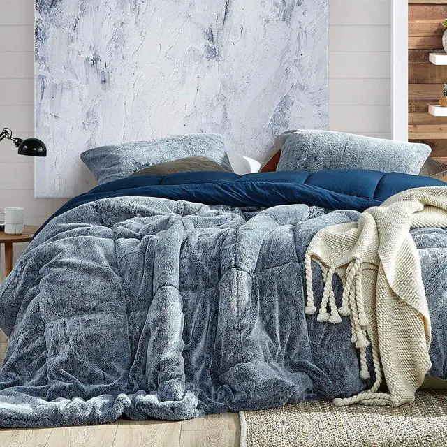 Main image of Aww Buddy - Coma Inducer® Oversized King Comforter Set - Dark Denim