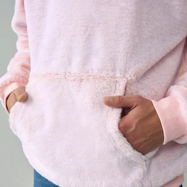 Alt view image 2 of 7 - Coma Inducer Men's Hoodie - Bunny Soft - Frosty Pink - Small/Medium