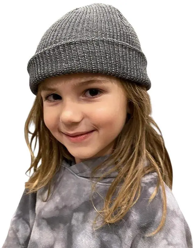 Main image of Whenever Beanie - Gray - Unisex Kids
