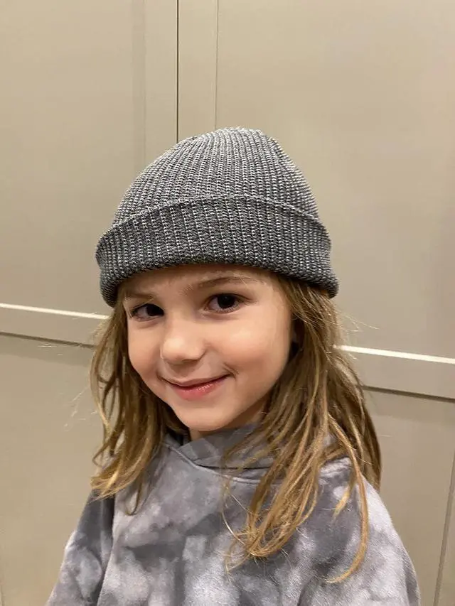 Alt view image 3 of 3 - Whenever Beanie - Gray - Unisex Kids