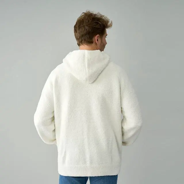 Alt view image 2 of 7 - Coma Inducer Men's Hoodie - Cozy to the Est - White - Large/Extra Large