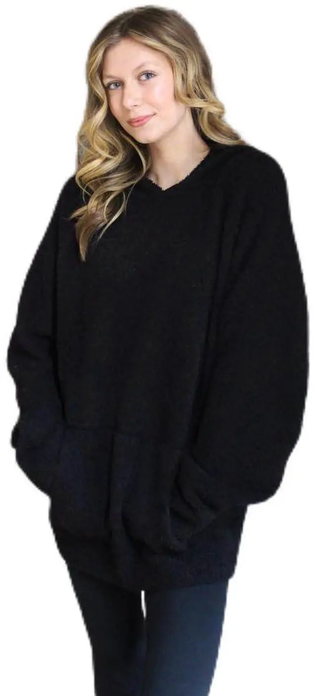 Main image of Coma Inducer Oversized Hoodie - Cozy to the Est - Black - Large/Extra Large
