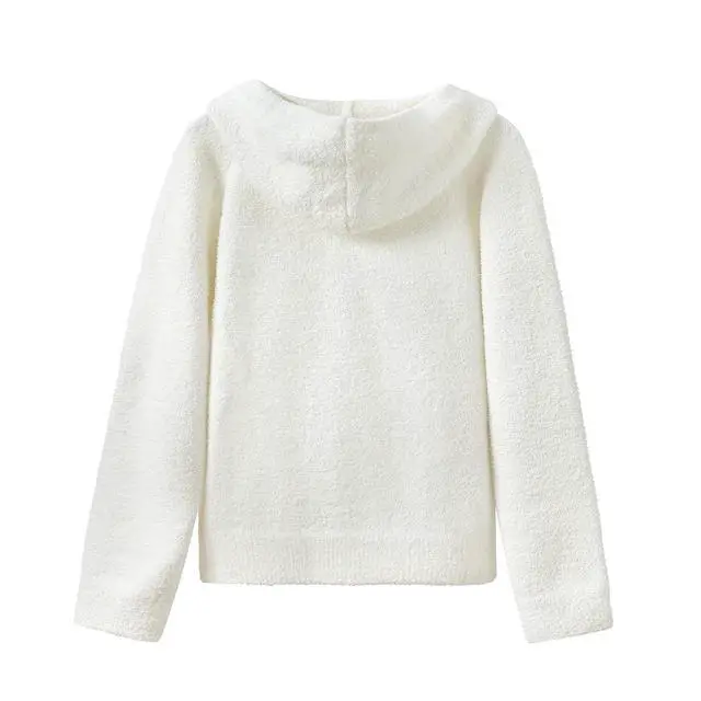 Alt view image 4 of 7 - Coma Inducer Oversized Hoodie - Cozy to the Est - White - Large/Extra Large
