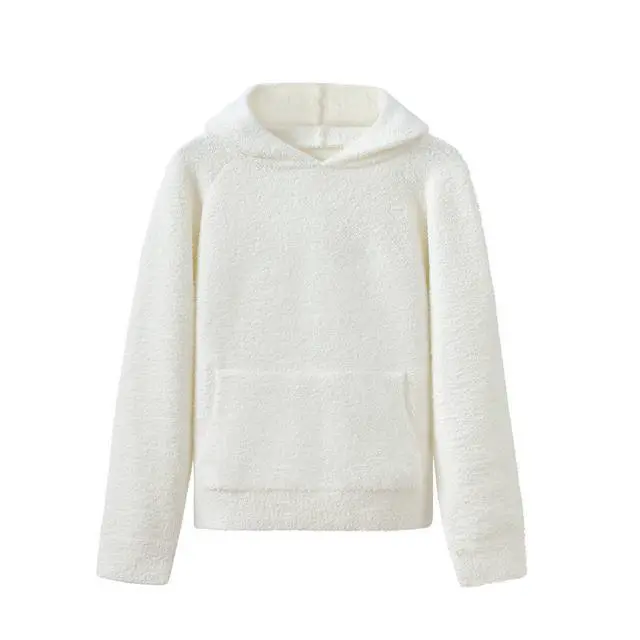 Alt view image 3 of 7 - Coma Inducer Men's Hoodie - Cozy to the Est - White - Small/Medium