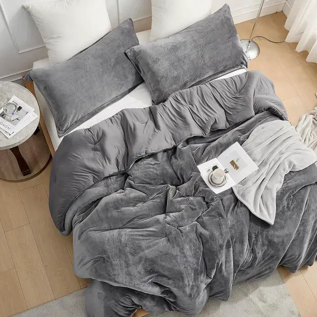Alt view image 2 of 4 - Better Than Anesthesia - Coma Inducer® Oversized King Comforter Set | Smoked Pearl