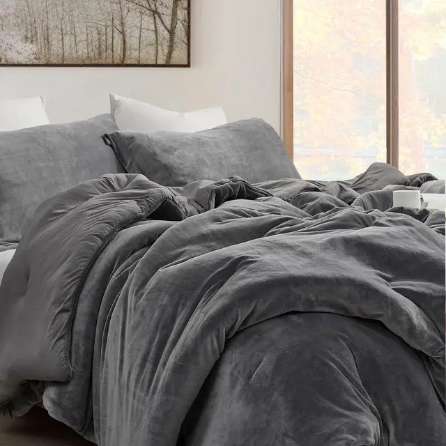 Alt view image 3 of 4 - Better Than Anesthesia - Coma Inducer® Oversized King Comforter Set | Smoked Pearl