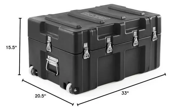 Alt view image 5 of 5 - The Iron Brick® Trunk - STRONGEST Trunk - Black