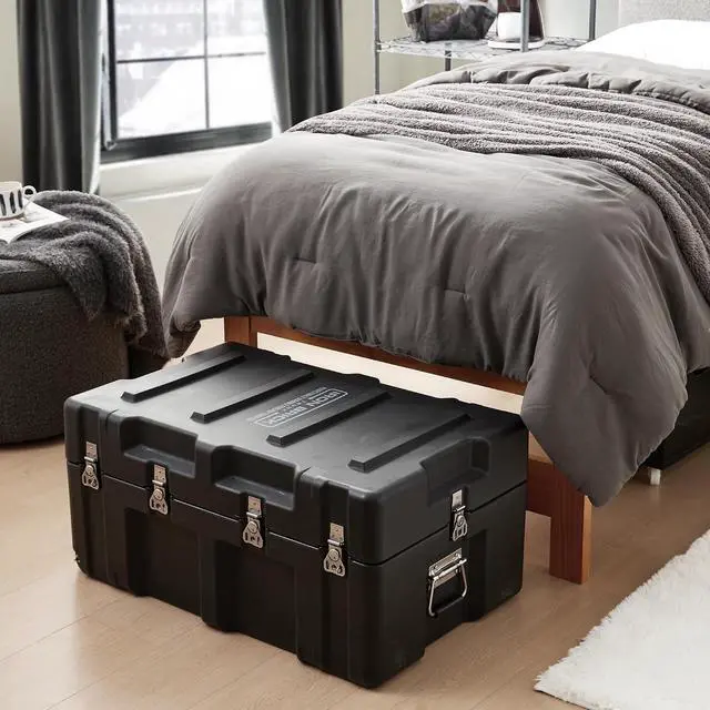 Alt view image 2 of 5 - The Iron Brick® Trunk - STRONGEST Trunk - Black