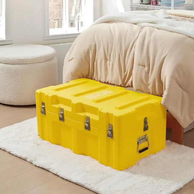 Alt view image 2 of 4 - The Iron Brick® Trunk - STRONGEST Trunk - Yellow