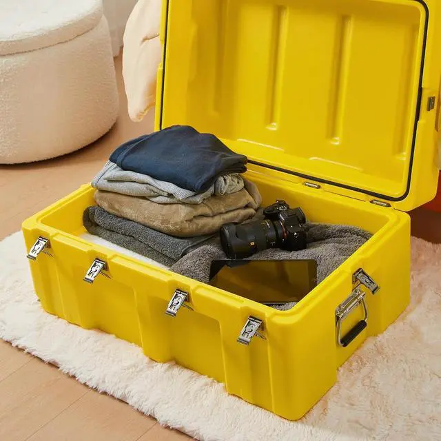 Alt view image 4 of 4 - The Iron Brick® Trunk - STRONGEST Trunk - Yellow