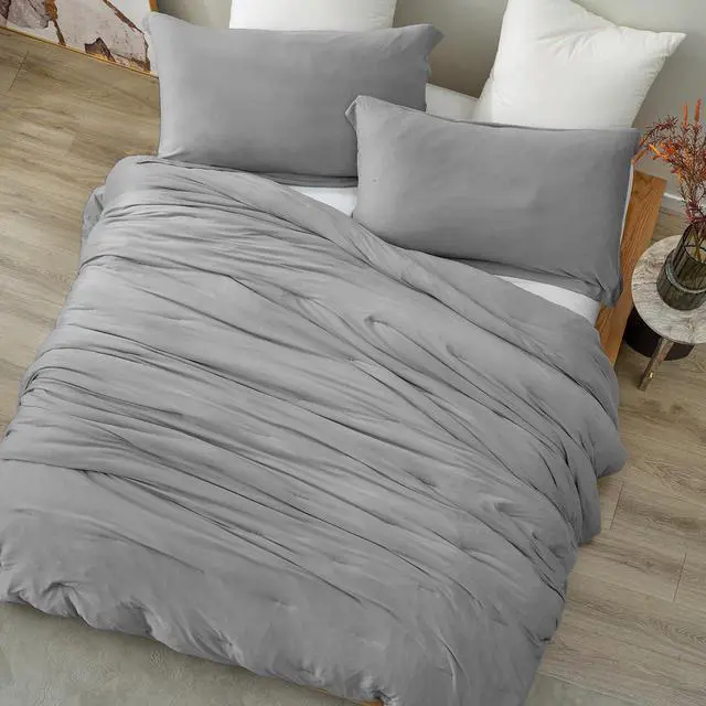 Alt view image 2 of 4 - Coma Inducer Chillin Panda Oversized King Comforter Set - Cavern Gray