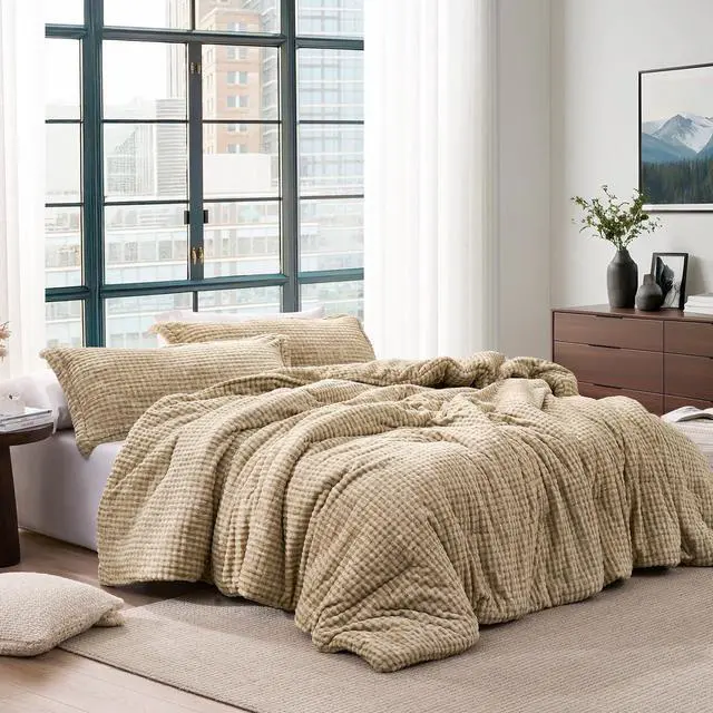 Main image of Coma Inducer Sleep Bully Alaskan King Comforter Set - Fawn Taupe
