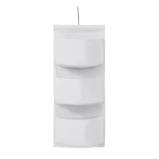 Alt view image 3 of 4 - TUSK® 3-Piece College Closet Set - White (Hanging Shelves Version)