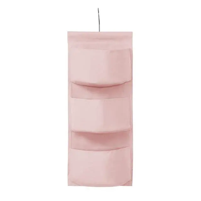 Alt view image 3 of 7 - TUSK® 3-Piece College Closet Set - Rose Quartz (Hanging Shelves Version)