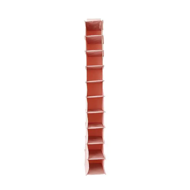 Alt view image 7 of 7 - TUSK® 3-Piece College Closet Set - Rose Quartz (Hanging Shelves Version)
