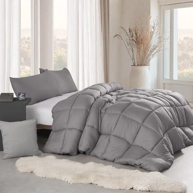 Main image of Cool Being Thick - Coma Inducer® Alaskan King Comforter Set - December Sky