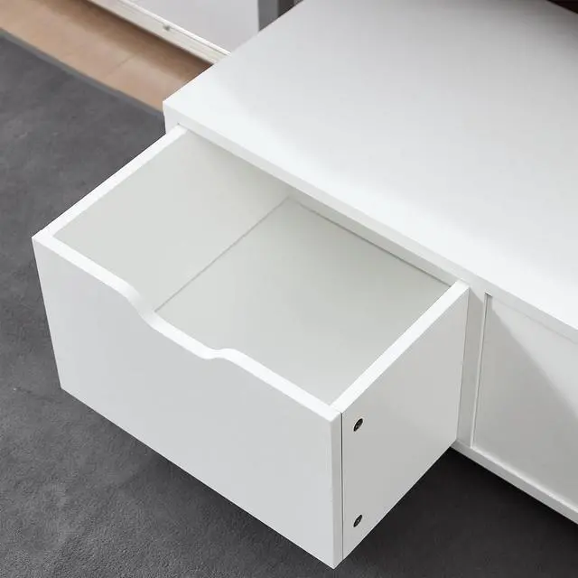 Alt view image 2 of 4 - Yak About It® Underbed Rolling Drawers - White