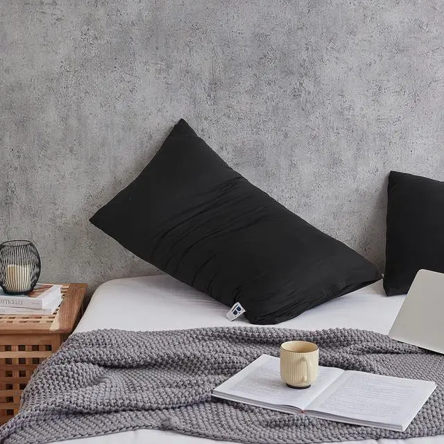 Alt view image 4 of 5 - Better Than Butter - Coma Inducer® King Pillowcase (2-Pack) - Black