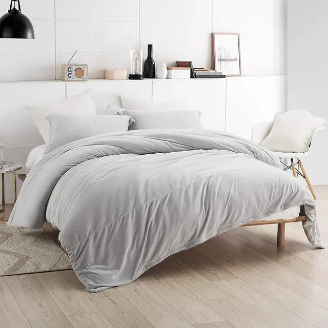 Main image of Coma Inducer Twin XL Duvet Cover - Baby Bird - Glacier Gray