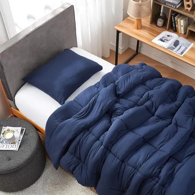 Alt view image 2 of 3 - Summertime - Coma Inducer® Twin XL Comforter - Blue Navy
