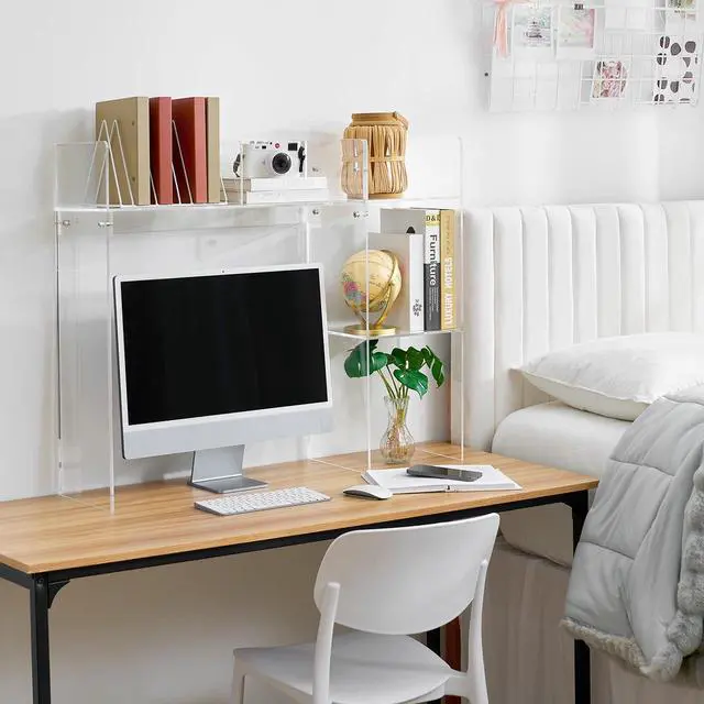 Alt view image 2 of 5 - Ciao Bella Classic Dorm Desk Bookshelf