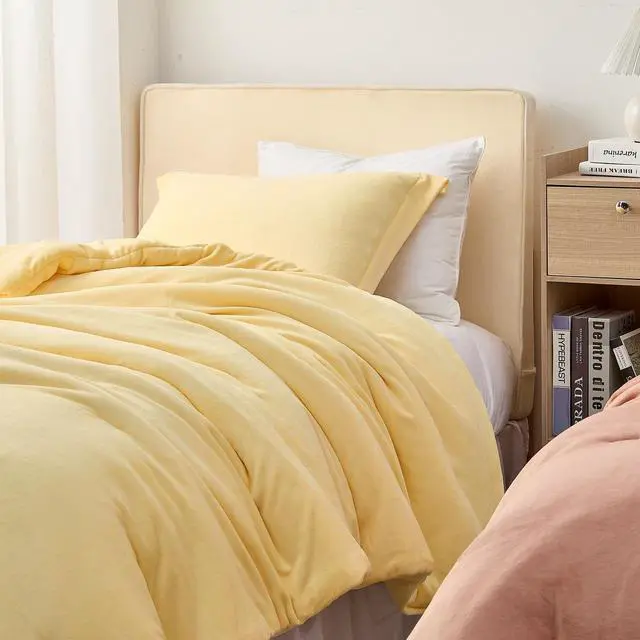 Alt view image 3 of 4 - Softer Than Soft - Coma Inducer® Twin XL Oversized Comforter Set - Cream | Experience Coma Worthy Sleep with Cozy Plush Extra Large Bedding