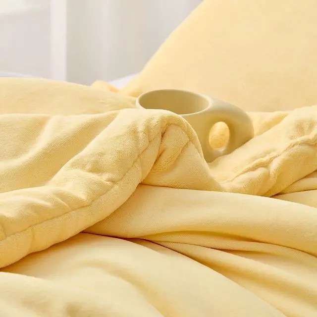 Alt view image 4 of 4 - Softer Than Soft - Coma Inducer® Twin XL Oversized Comforter Set - Cream | Experience Coma Worthy Sleep with Cozy Plush Extra Large Bedding
