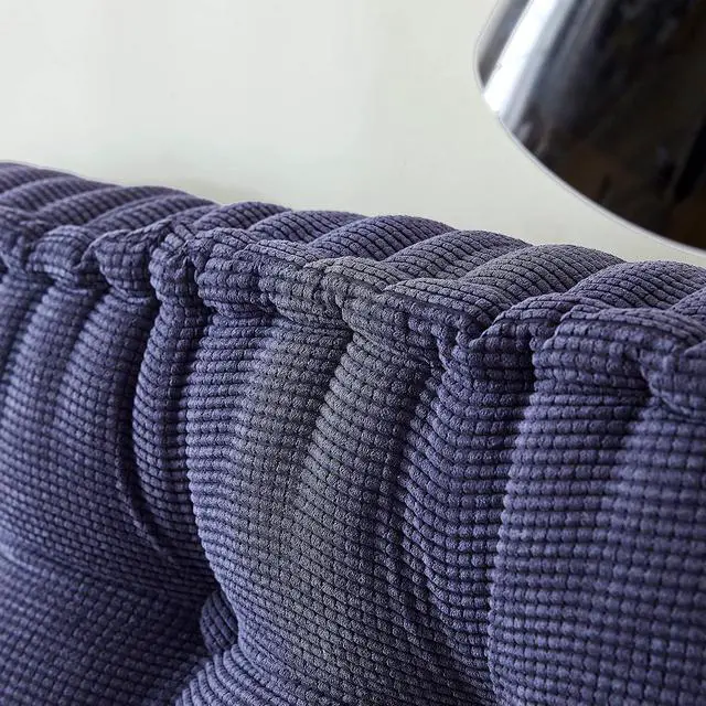 Alt view image 3 of 3 - Rainha - Ultra Thick Tufted College Headboard - Navy Blue