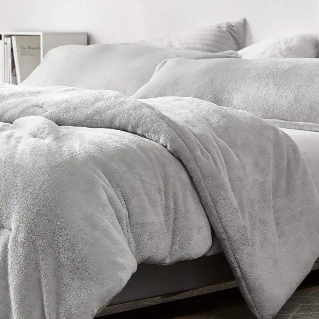 Alt view image 2 of 3 - Coma Inducer Oversized King Set Comforter - Me Sooo Comfy - Glacier Gray