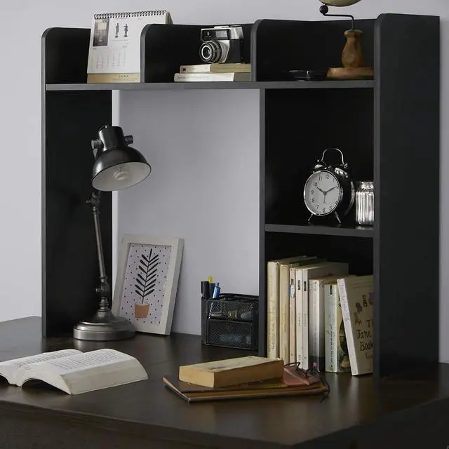 Alt view image 4 of 4 - Classic Desktop Bookshelf - Black