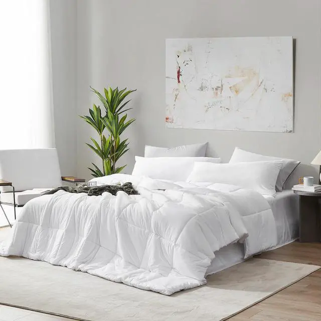 Main image of Coma Inducer No Sweat Off My Alaskan King Comforter Set - White