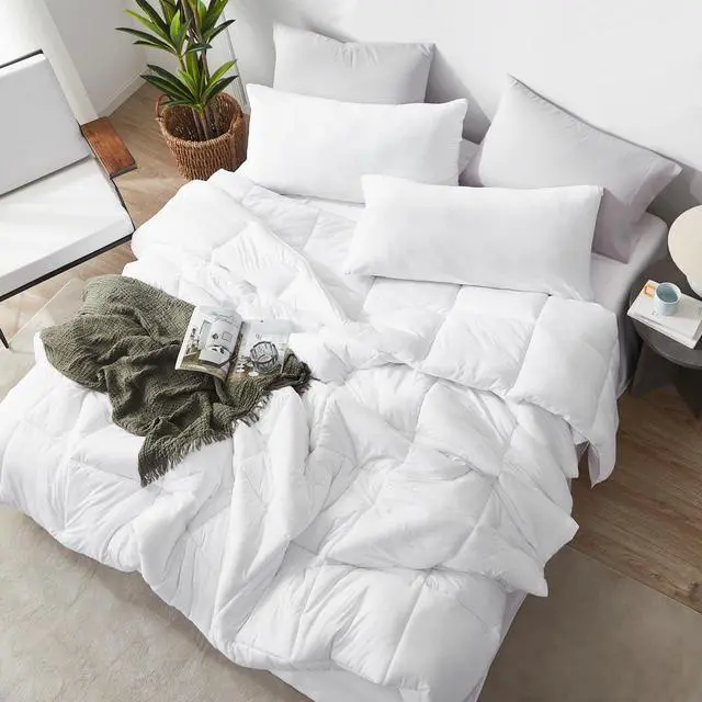 Alt view image 2 of 4 - Coma Inducer No Sweat Off My Alaskan King Comforter Set - White