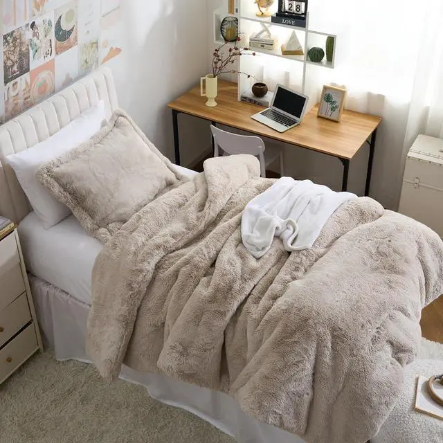 Main image of Coma Inducer I Am Bed Serious Oversized Twin Comforter Set - Taupe Cream