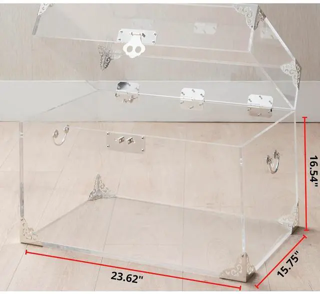 Main image of Ciao Bella Acrylic Trunk - Silver Plated