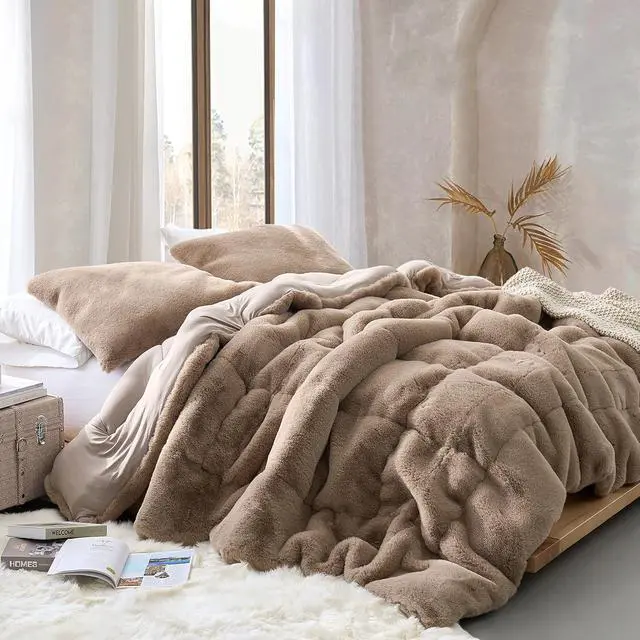 Main image of Chunky Bunny Yoga - Coma Inducer® Oversized Queen Comforter - Cobblestone