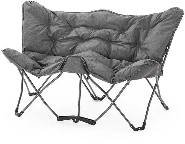 Main image of 2East Twin Butterfly Chair - Heathered Gray