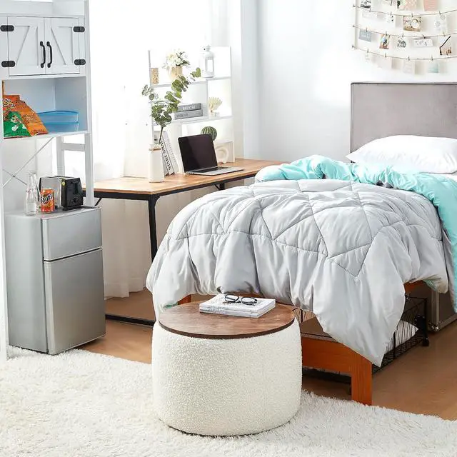Alt view image 2 of 6 - 2East - Storage Table Ottoman - Pure White