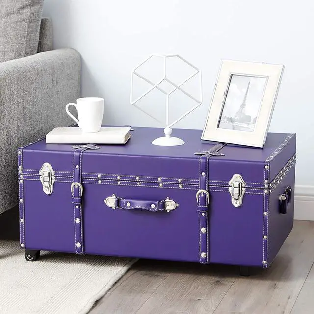 Alt view image 4 of 5 - The Texture Brand Trunk - Plum - Large