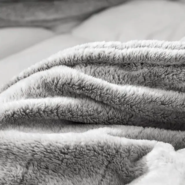 Alt view image 4 of 4 - Coma Inducer® Oversized Queen Comforter - Frosted Taupe