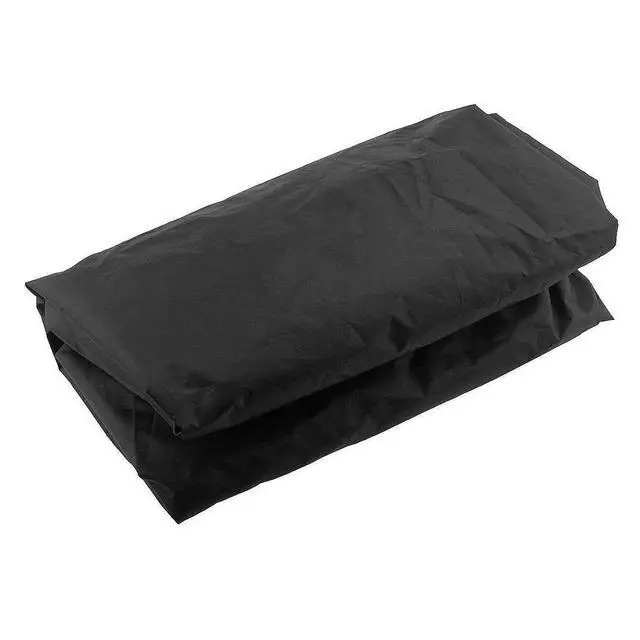 Alt view image 5 of 7 - Patio Sofa Covers V-Shaped Sectional 118x118in Black Outdoor Waterproof Furniture Cover Dustproof Furniture Sets All Weather Protection Dust Cover for Patio Lawn Garden Veranda