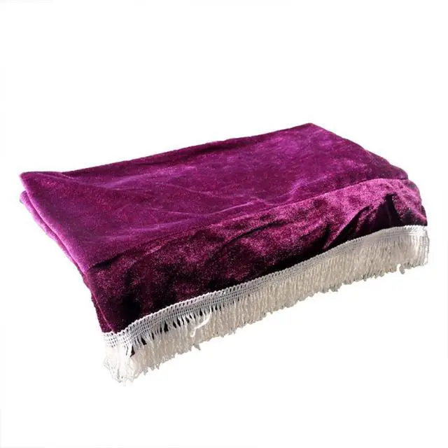Alt view image 4 of 4 - Purple Guzheng Cover, Velvet, 165x33x12cm / 65x13x5in, Dustproof, Anti-scratch, Decorative, Soft, Easy to Clean